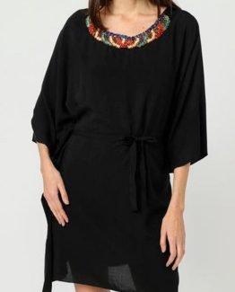 Vestido con pedrería