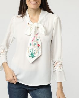 Blusa lazo decorativo - Tutto Tempo