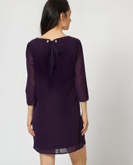 VESTIDO CON TEXTURA