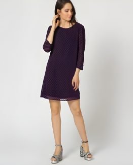 VESTIDO CON TEXTURA