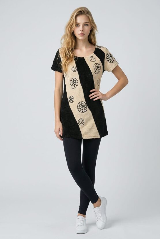 Jersey bordado con lentejuelas