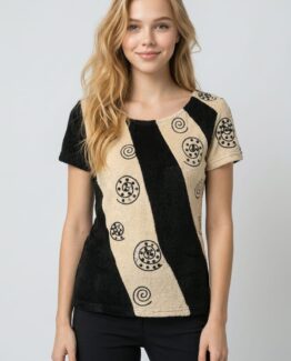 Jersey bordado con lentejuelas