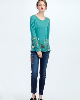 Camiseta bordada
