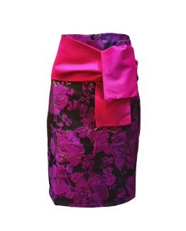 Falda estampada