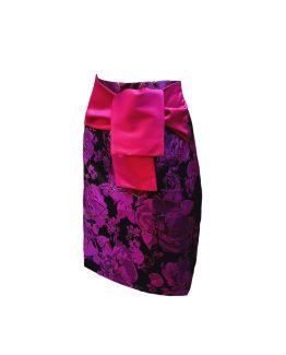 Falda estampada