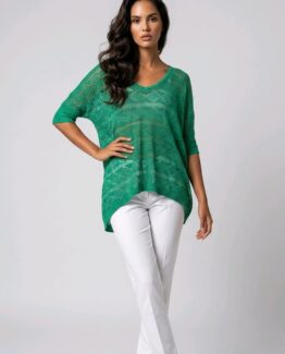 Jersey calado oversize