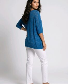 Jersey calado oversize