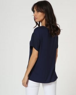 Blusa con perlas