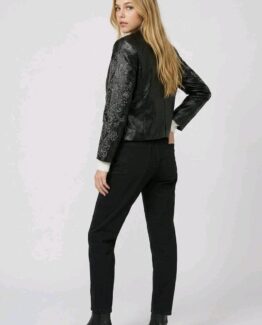 Chaqueta simil piel