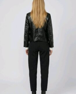 Chaqueta simil piel