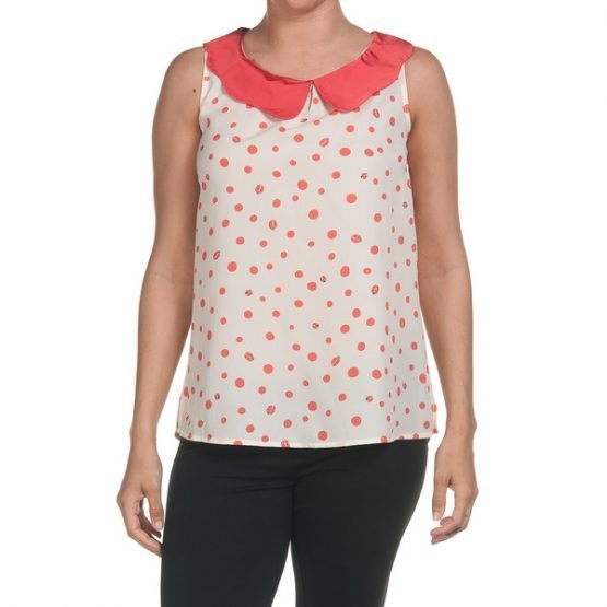 Blusa sin mangas