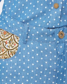 Falda denim