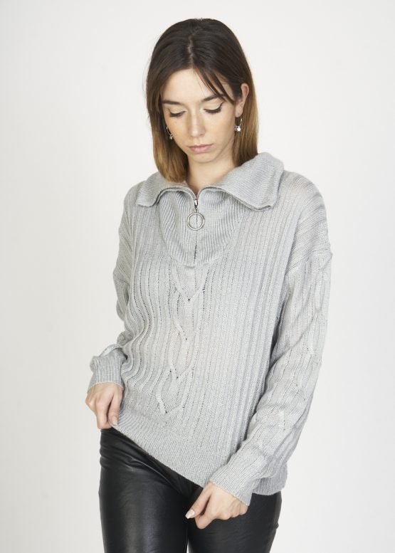 Jersey con cuello alto