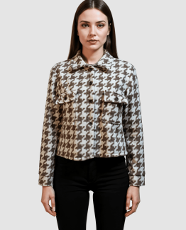 Chaqueta pata de gallo
