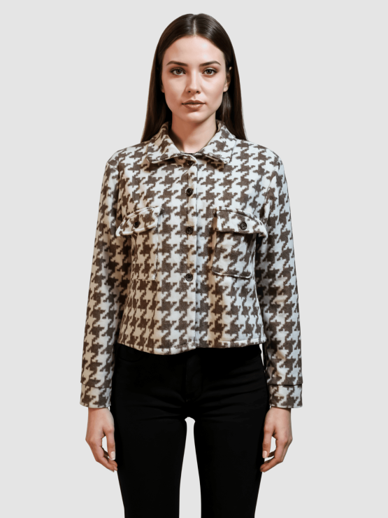 Chaqueta pata de gallo