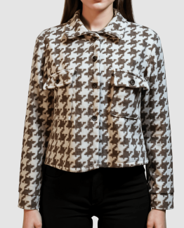 Chaqueta pata de gallo