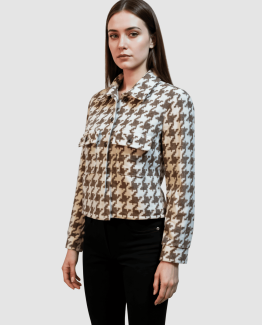Chaqueta pata de gallo