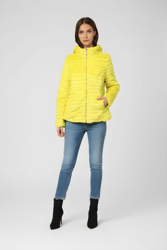 parka reversible mujer