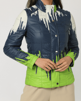 Chaqueta guateada fina