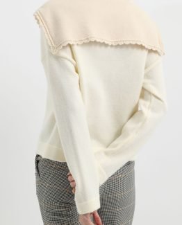 Jersey con cuello babydoll