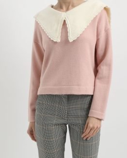 Jersey con cuello babydoll