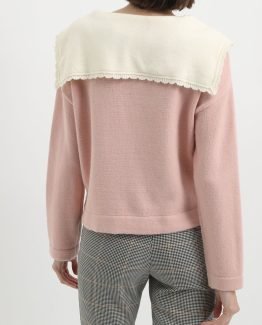 Jersey con cuello babydoll