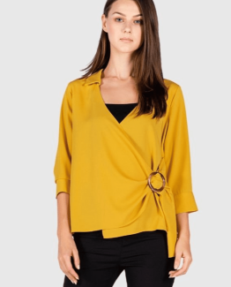 Blusa cruzada