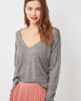 Jersey con escote en V