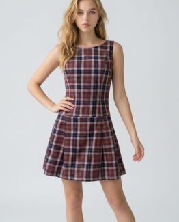 Vestido de cuadros
