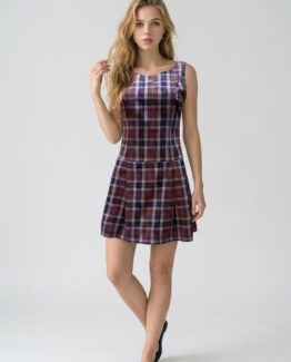 Vestido de cuadros