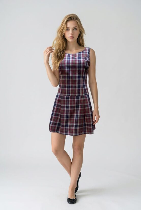 Vestido de cuadros