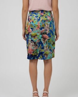 Falda estampada