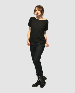 Blusa con cremallera trasera
