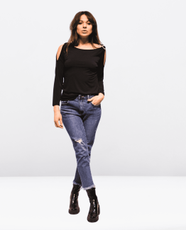 Top hombros descubiertos