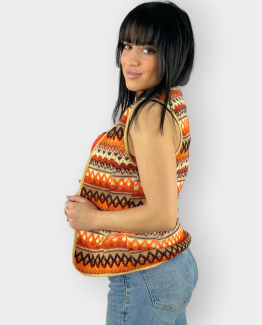 Chaleco estampado