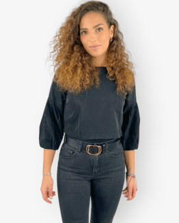Blusa satinada