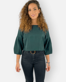 Blusa satinada