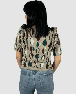 Top estampado