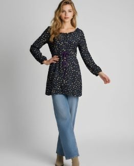 Blusón estampado