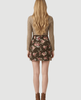 Vestido combinado efecto dos en uno