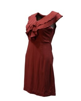 Vestido con volante