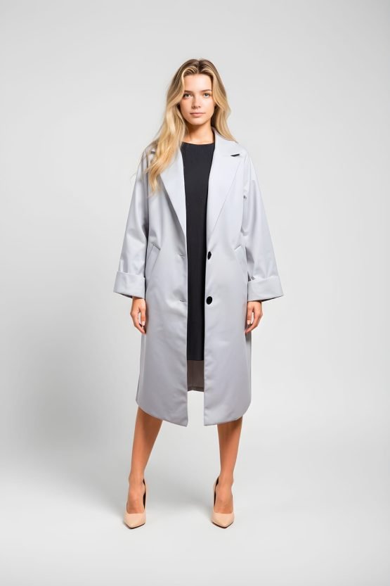 Abrigo oversize mujer