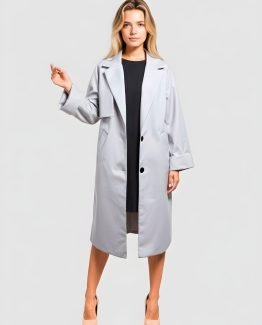Abrigo oversize mujer