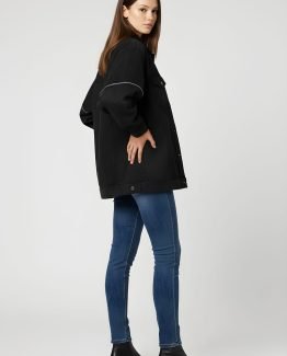 Chaqueta vaquera oversize
