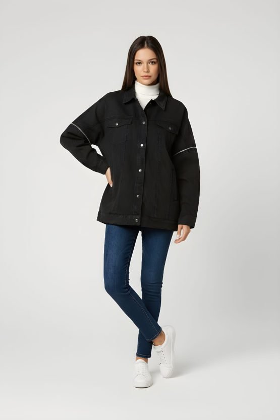 Chaqueta vaquera oversize