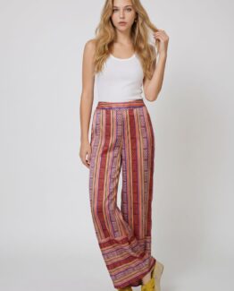 Pantalón fluido estampado