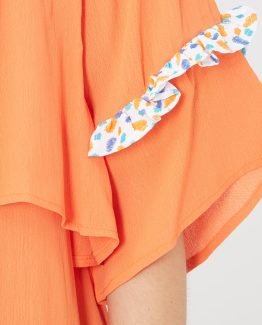 Vestido efecto dos en uno