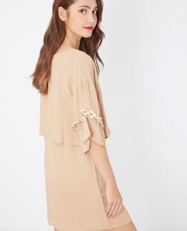 Vestido efecto dos en uno
