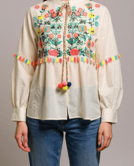 Chaqueta bordada