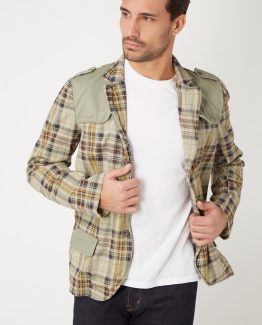 Chaqueta de cuadros